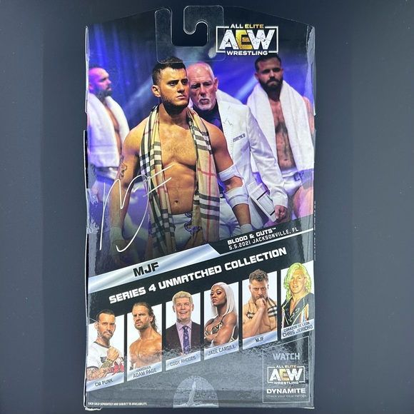 Jazwares AEW Unmatched Collection 4 MJF Maxwell Jacob Friedman Wrestling Figure - Picture 5 of 5